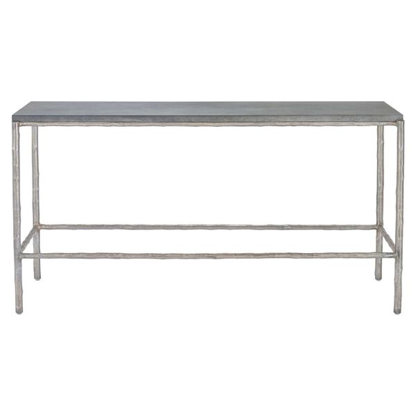 Brisbane Dovetail and Graphite Outdoor Console Table, image 1