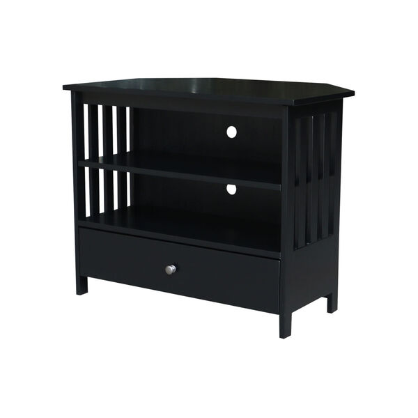 Black 35-Inch TV Stand, image 3
