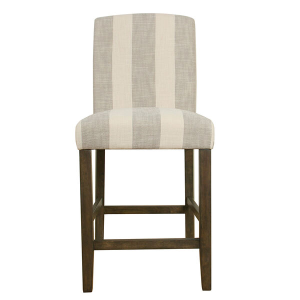 Grace Grey and Cream Counter Stool, image 1
