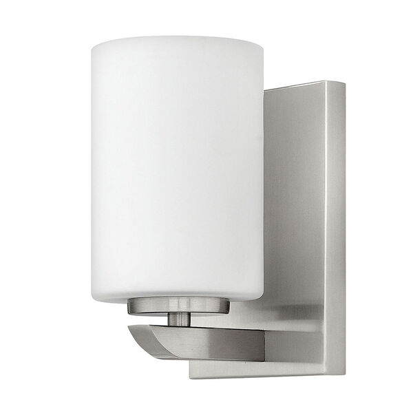 Kyra Brushed Nickel One-Light 8-Inch Bath Wall Sconce, image 4