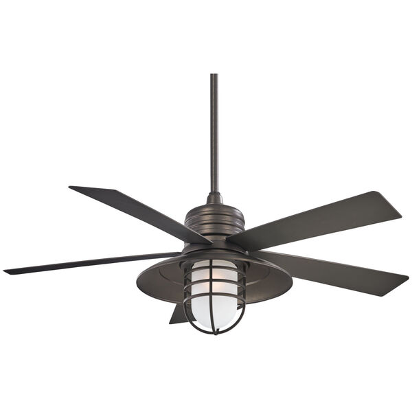 Rainman Smoked Iron 54-Inch One-Light Outdoor Ceiling Fan, image 1