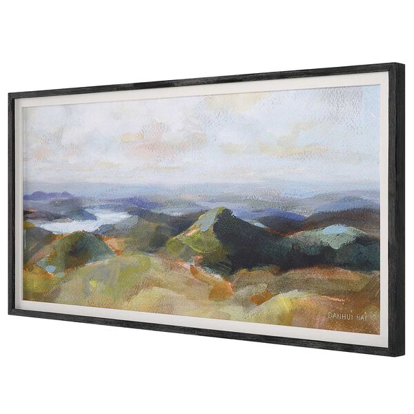 Multicolor Above The Lakes Framed Landscape Print Wall Art, image 3