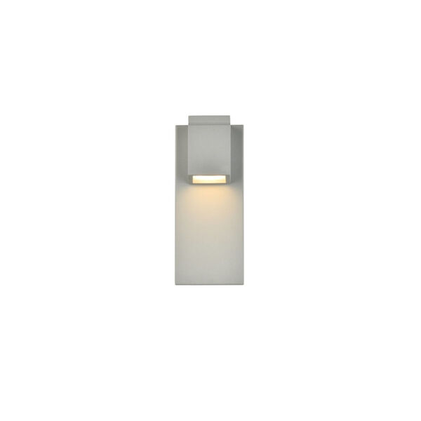 Raine Silver 360 Lumens 12-Light LED Outdoor Wall Sconce, image 1