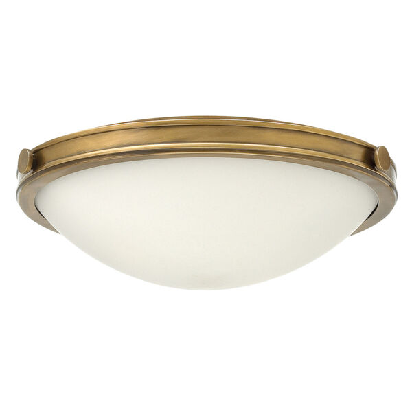 Maxwell Heritage Brass 19-Inch LED Flush Mount, image 2