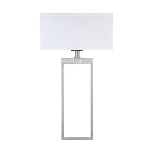 Brushed Nickel Two-Light Sconce, image 1