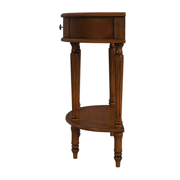 Mozart Demilune Console Table with Storage, image 3