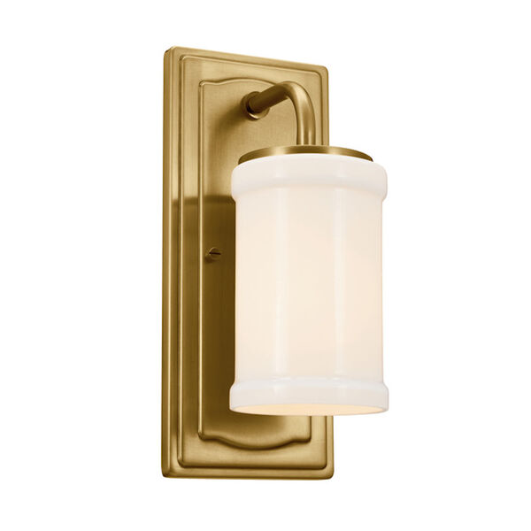 Homestead Natural Brass One-Light Wall Sconce, image 1