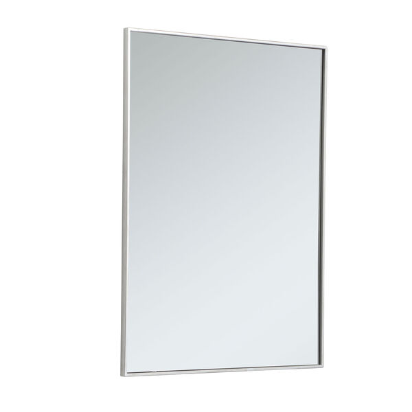 Eternity Silver 30-Inch Rectangular Mirror, image 4
