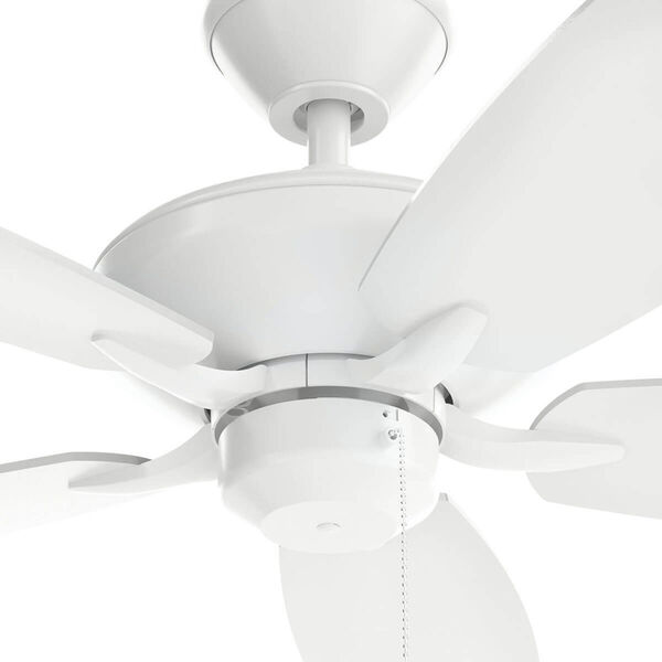 Renew ES Matte White 52-Inch Ceiling Fan, image 5