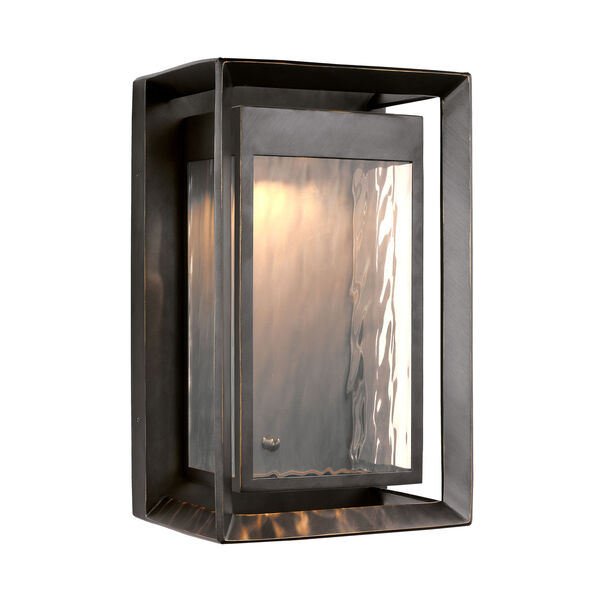 Urbandale Antique Bronze 16-Inch LED Outdoor Wall Lantern, image 1