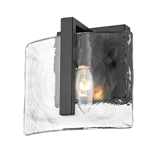 Aenon Matte Black One-Light Wall Sconce, image 4
