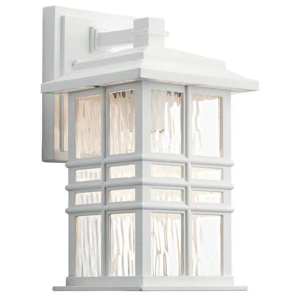 Beacon Square White One-Light Six-Inch Outdoor Wall Sconce, image 1