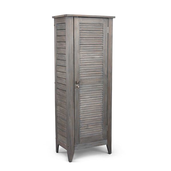 Maho Gray 24-Inch Outdoor Storage Cabinet, image 1