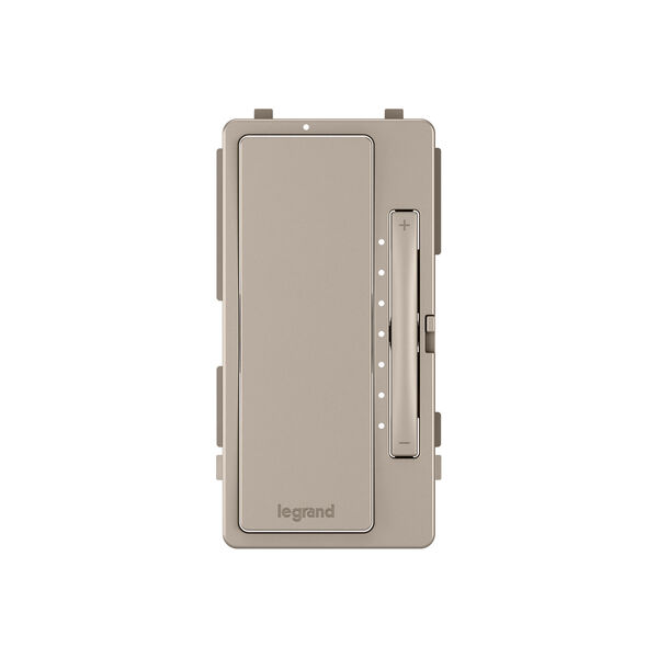 Nickel Multi-Location Dimmer Interchangeable Face Plate, image 1