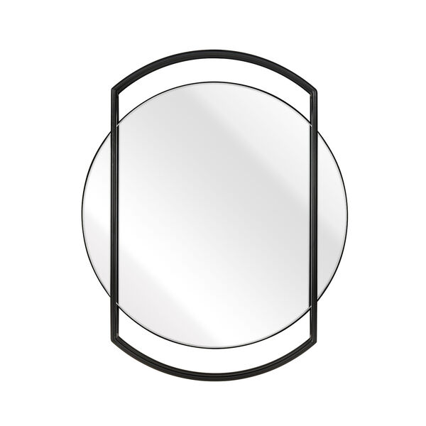 Jiri Black 24 x 29-Inch Wall Mirror, image 1
