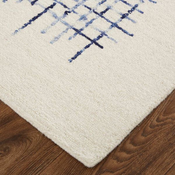 Maddox Ivory Blue Rectangular 3 Ft. 6 In. x 5 Ft. 6 In. Area Rug, image 5