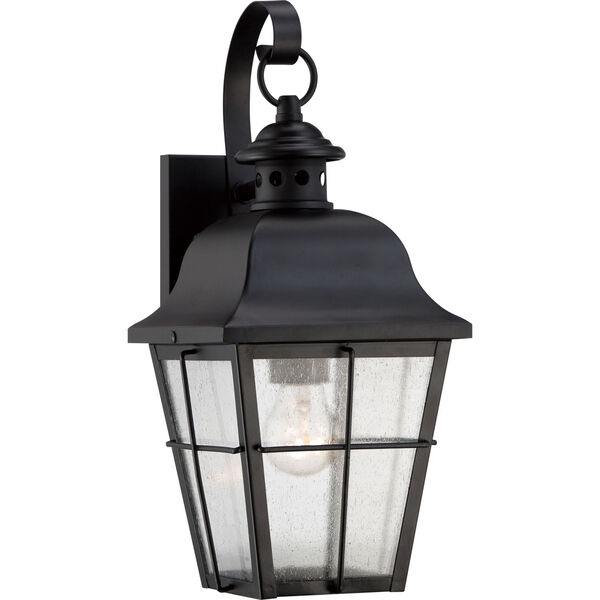 Millhouse Mystic Black One Light Outdoor Wall Fixture, image 1