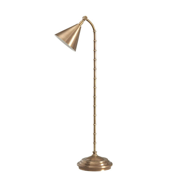 Coiffer Brass One-Light Desk Lamp, image 1
