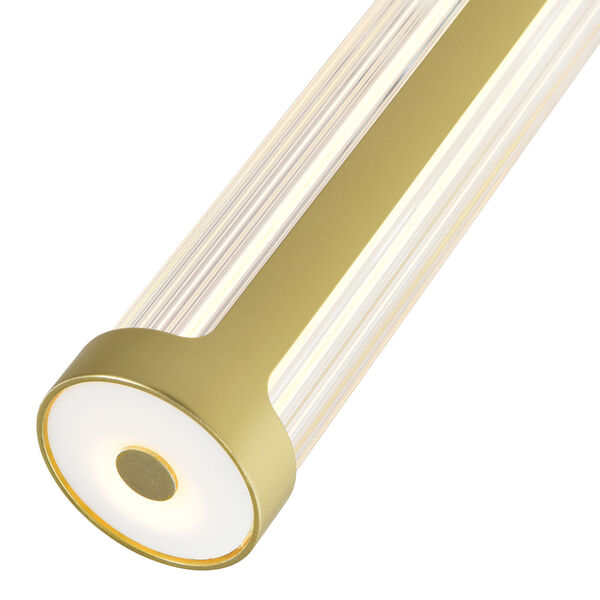 Neva Satin Gold LED Mini Pendant, image 5