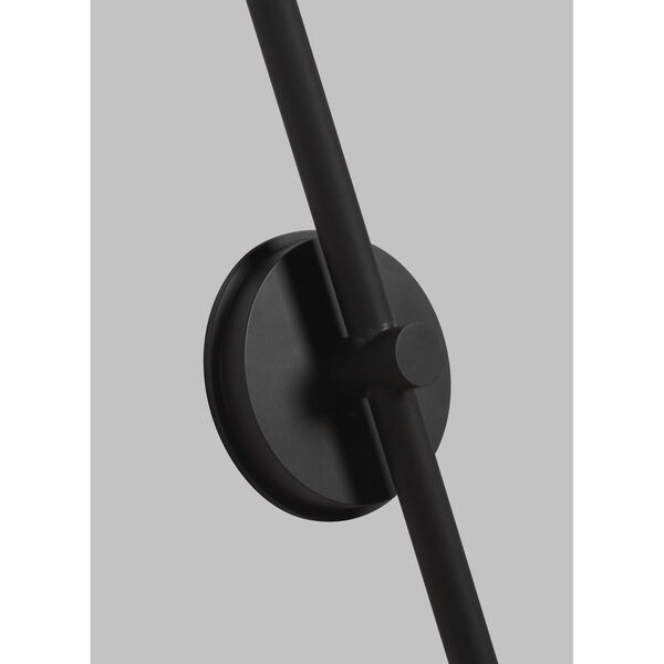 Nodes Midnight Black 8-Inch One-Light Wall Sconce, image 3