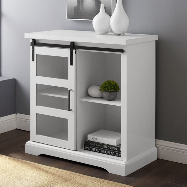 Solid White  32-Inch Buffet, image 2