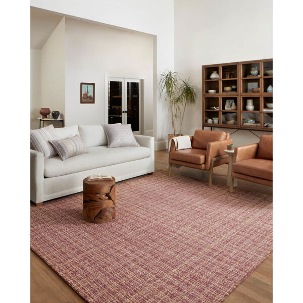 Chris Loves Julia Polly Berry and Natural Area Rug, image 2