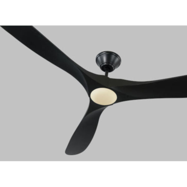 Maverick Black on Black 70-Inch LED Ceiling Fan, image 3