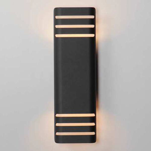 Lightray Architectural Bronze Six-Inch Two-Light LED Outdoor Wall Lamp, image 3