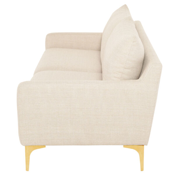 Anders Sand and Gold Sofa, image 3