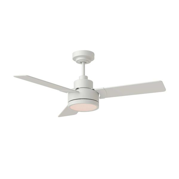 Jovie Matte White 44-Inch LED Ceiling Fan, image 1