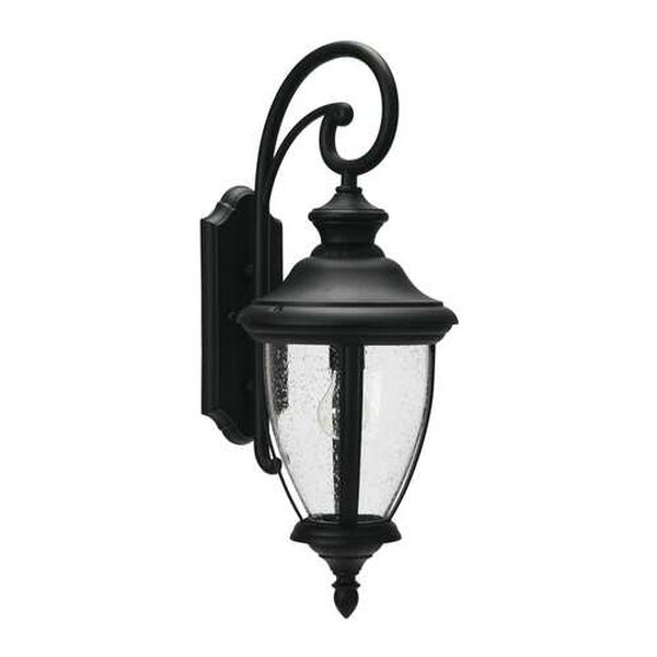 Matte Black One-Light 10-Inch Outdoor Wall Mount, image 2