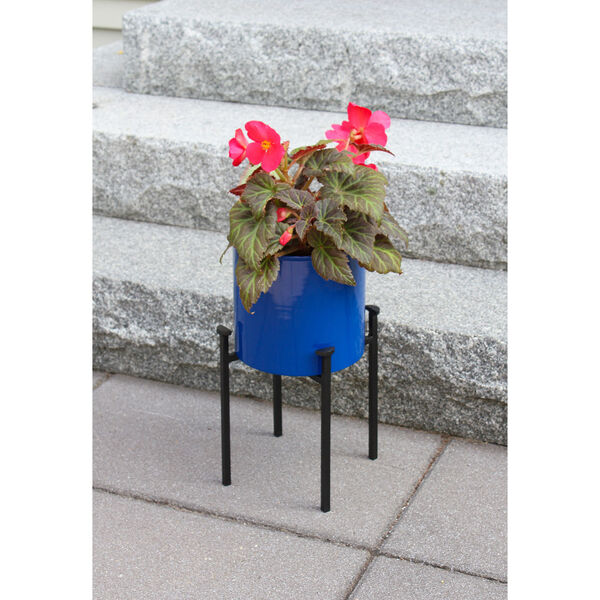 Eileen French Blue Planter with Bowl, image 11