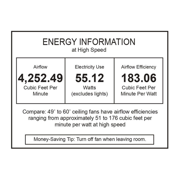 Fanaway Classic Chrome and Espresso 48-Inch LED Ceiling Fan, image 2