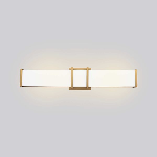 Tomero Gold One-Light LED Bath Vanity, image 8
