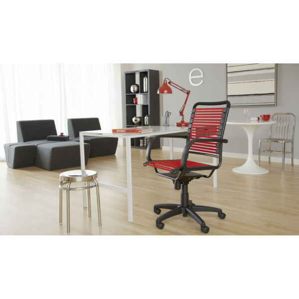 Bungie Red 23-Inch Flat High Back Office Chair, image 5