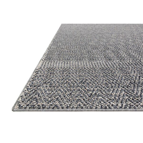 Cole Denim and Gray 5 Ft. x 7 Ft. 6 In. Power Loomed Rug, image 2