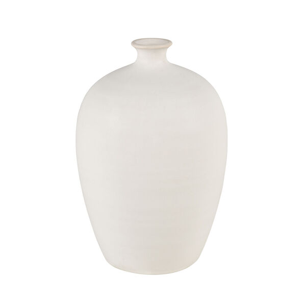Faye White Medium Vase, Set of 2, image 1