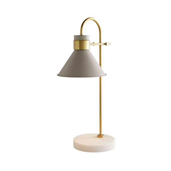 Lane Taupe and White One-Light Table Lamp, image 2