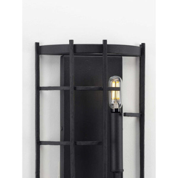 Artemis Black Two-Light Wall Sconce, image 2