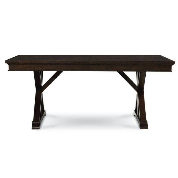 Thatcher Amber Trestle Dining Table, image 3