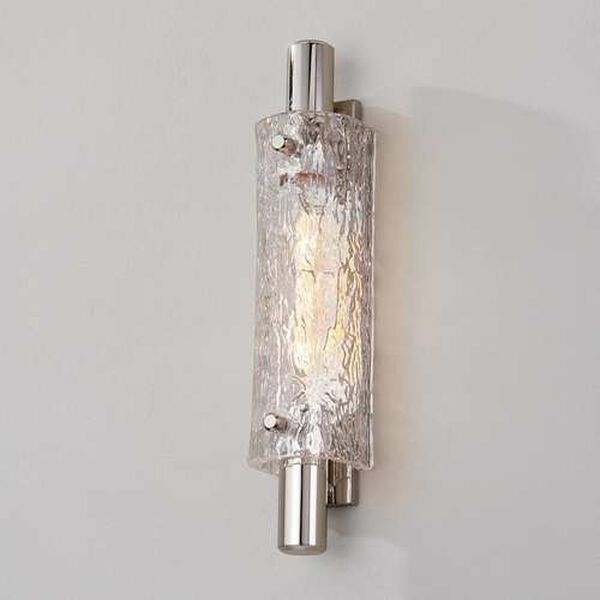 Harwich Polished Nickel One-Light Wall Sconce, image 2