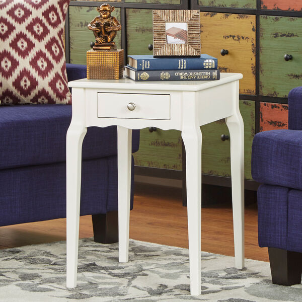 Eugenia 1-Drawer End Table, image 1