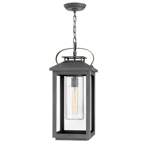 Atwater Ash Bronze LED One-Light Outdoor Pendant, image 1