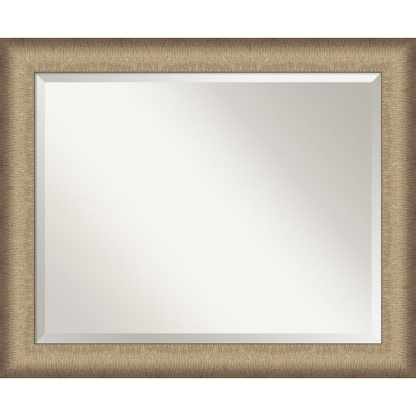 Elegant Bronze 33W X 27H-Inch Bathroom Vanity Wall Mirror, image 1