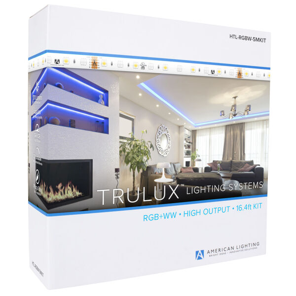 Trulux White LED RGBW Strip Light Kit with Driver, image 1