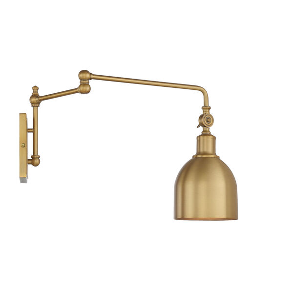 Isles Natural Brass One-Light Wall Sconce, image 5