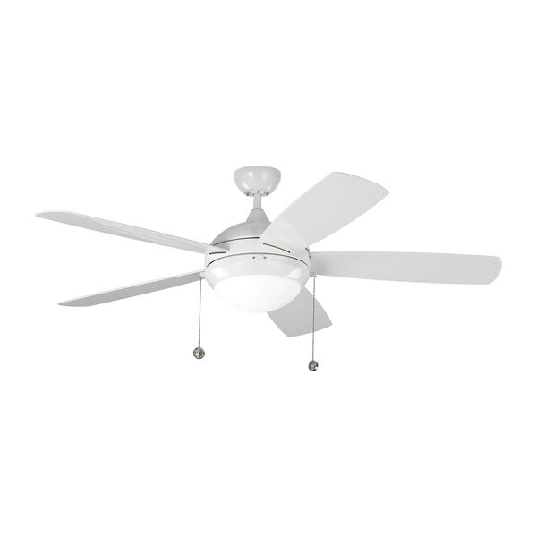 Discus Outdoor White 52-Inch LED Outdoor Ceiling Fan, image 4