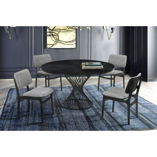 Cirque Black Dining Table, image 5