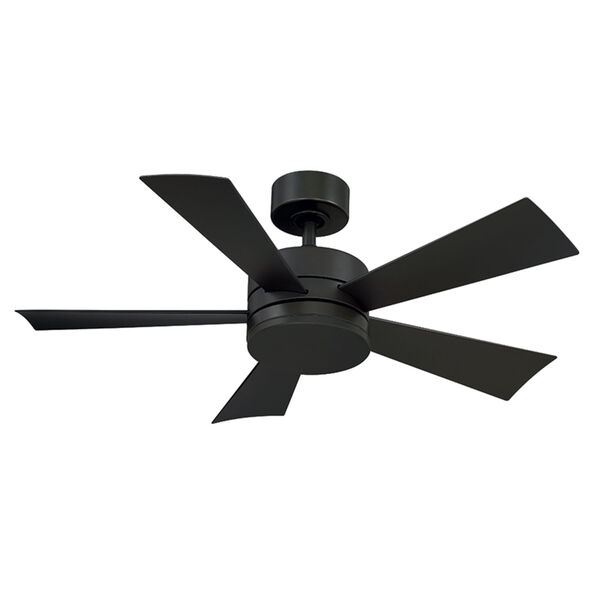 Wynd Matte Black 42-Inch ADA LED Ceiling Fan, image 4