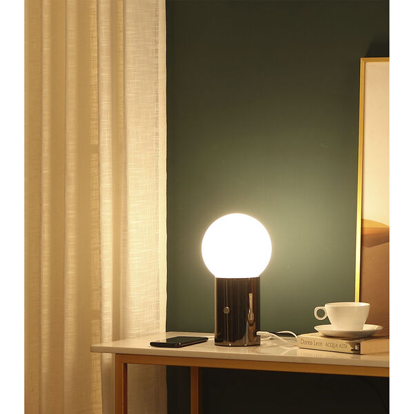 Kai Brass Integrated LED Table Lamp, image 3